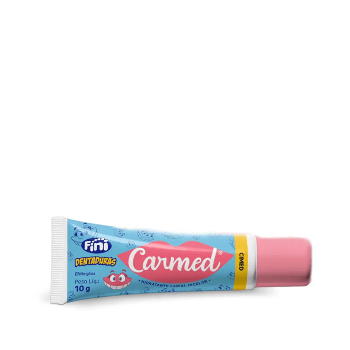 Hidratante Labial Carmed Fini Dentaduras 10g