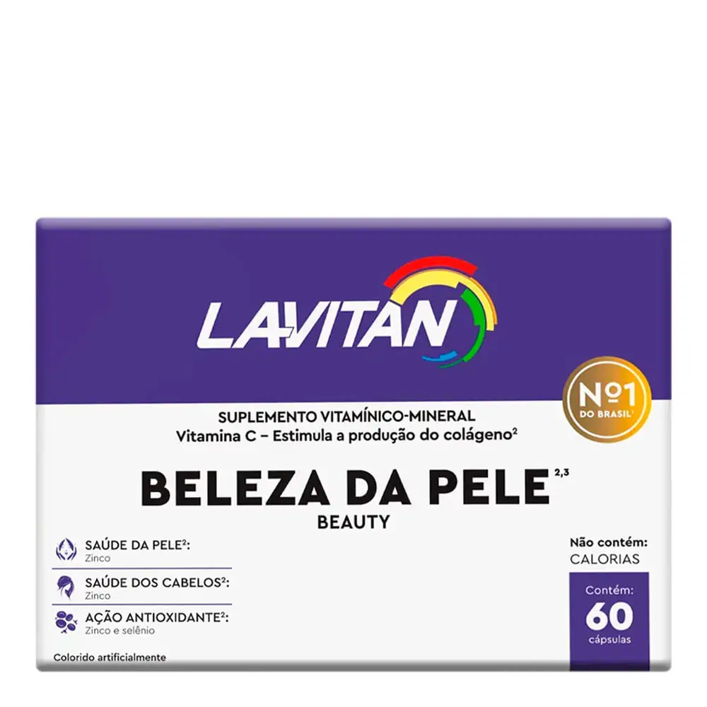 Rejuvenescedor Lavitan Mais Beauty 60 Cápsulas