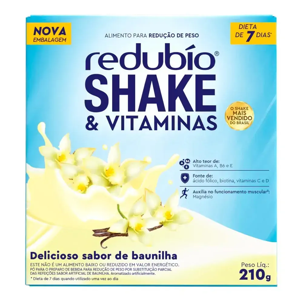 Redubío Shake Slim Baunilha 210g