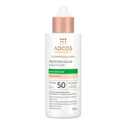 Protetor Solar Adcos Aqua Fluid Tonalizante FPS50 50ml