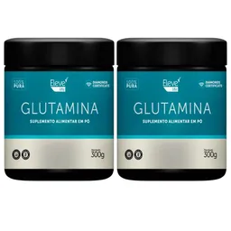 Glutamina - imunidade, recuperação muscular e saúde intestinal - 300g - 2 unidades + E-book
