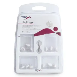 Polimax Discos de Feltro Impregnados 12 Un + Mandril - TDV