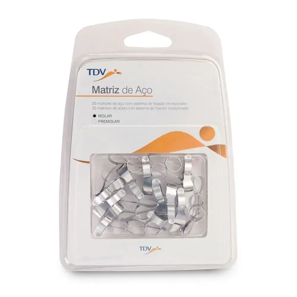 Matriz Aço Molar 20un - TDV - 25.1078