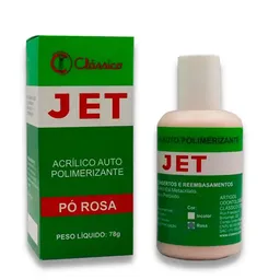 Jet Pó Autopolimerizável 78g Rosa - Clássico