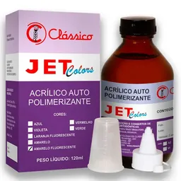 Jet Colors 120Ml - Classico - Jet Colors 120Ml Amarelo Fluorescente - Classico