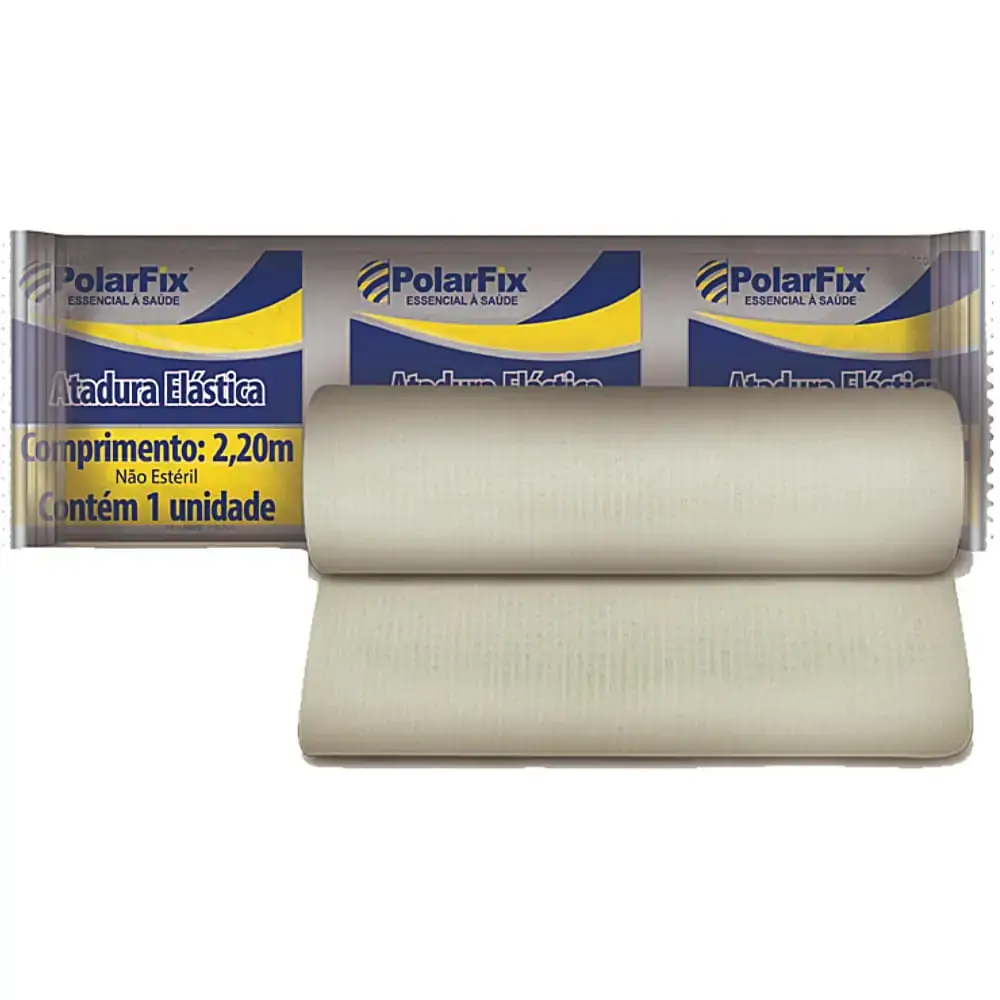 Atadura Elástica PolarFix - 15cm x 2,20m - Atadura Elástica 15Cm X 2,20M Polarfix