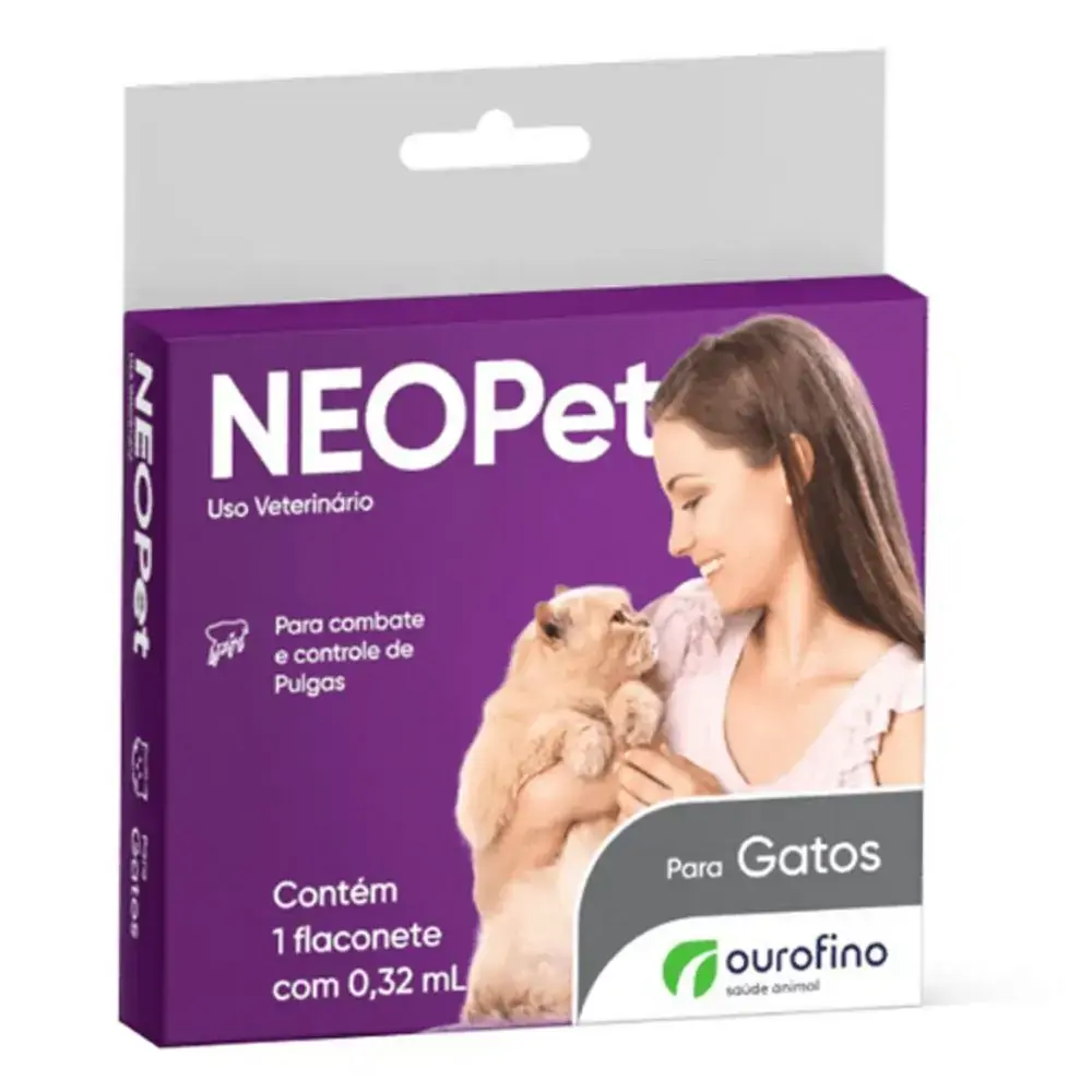 Neopet para Gatos de até 8Kg- 0,32ml