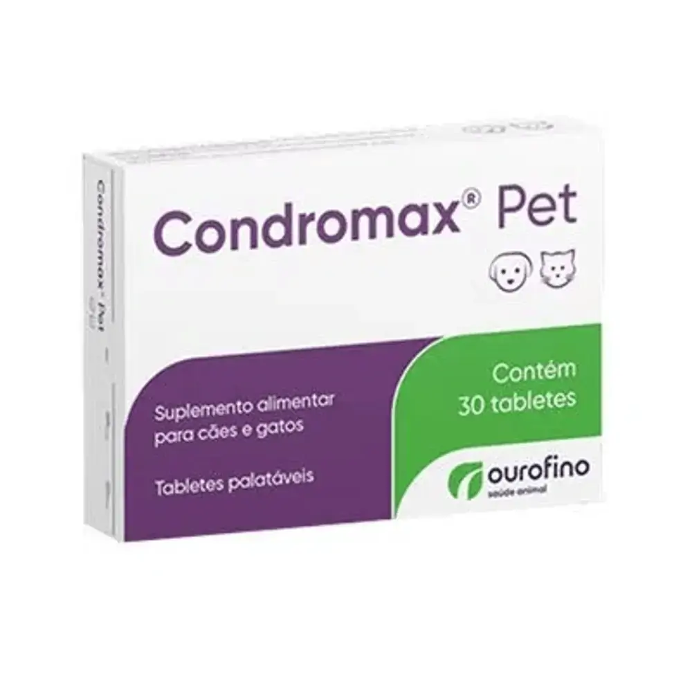 CONDROMAX PET - caixa com 30 tabletes palatáveis