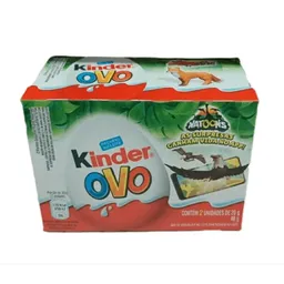 Kinder ovo Natoons sabor chocolate ao leite caixinha com 2 unidades de 20g - Kinder