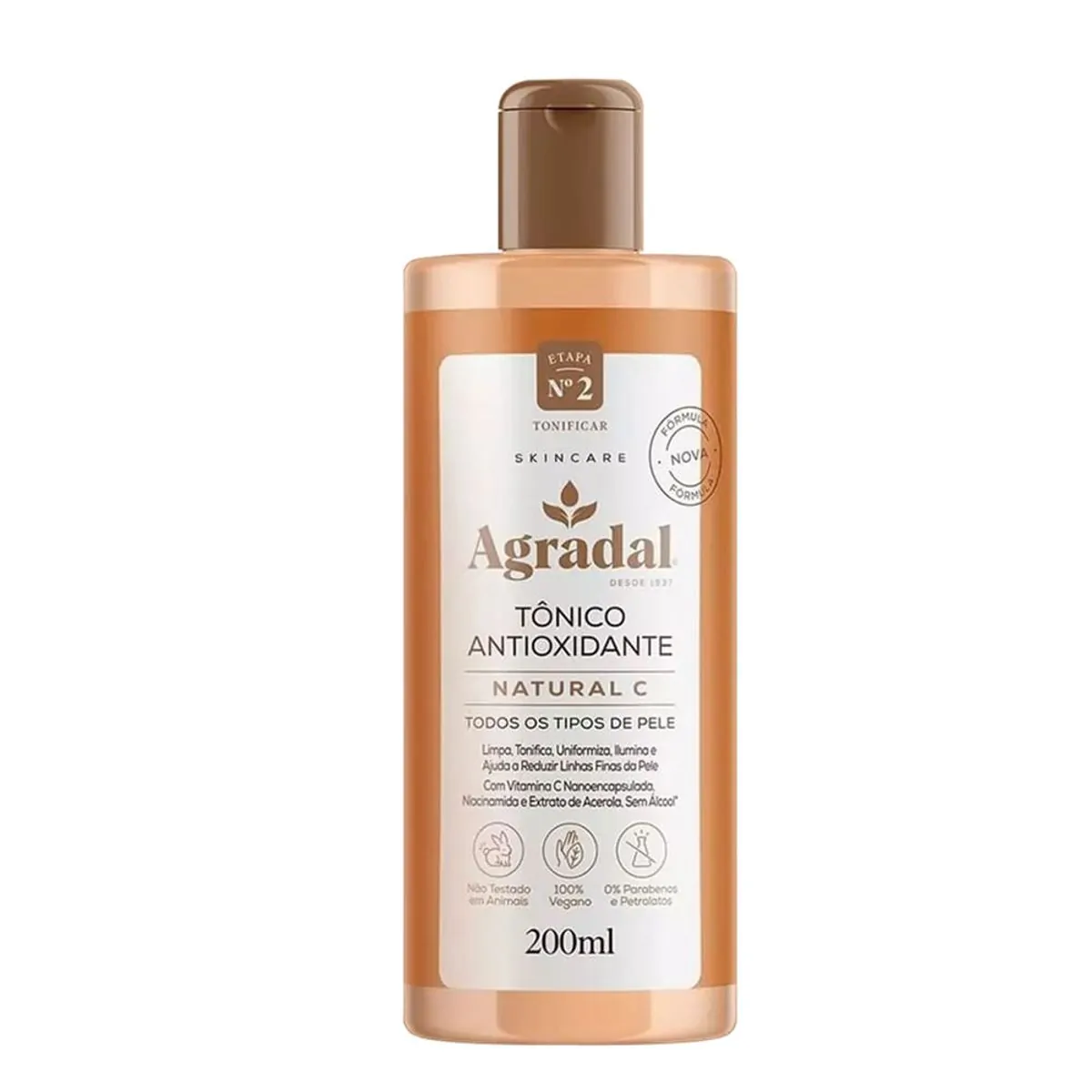 Tônico Antioxidante Natural C Agradal 200ml