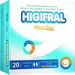 Absorvente para Incontinência Maxi Care - Higifral