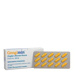 Antiemético Gengimin 160mg 15 Comprimidos