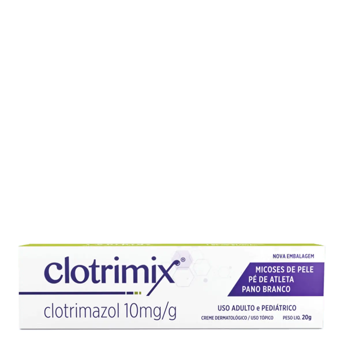 Antifúngico e Antimicótico Clotrimix 10mg/g 20g