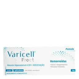 Anti-hemorroidal Varicell Proct 0,625g + 0,625g + 0,625g + 0,625g 25g