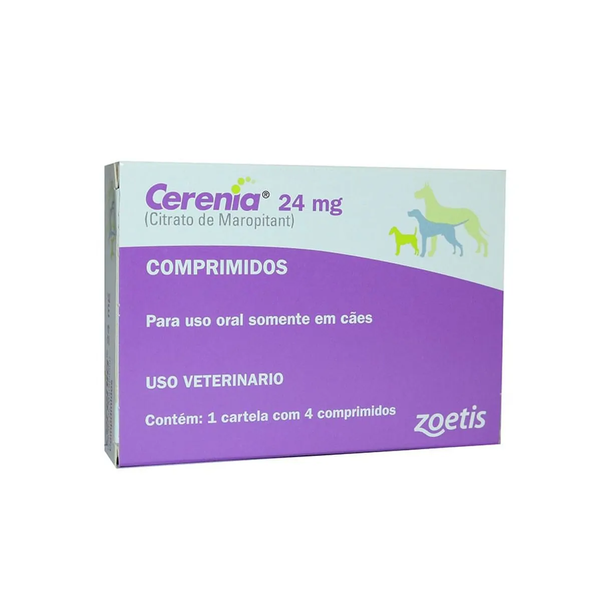 Cerenia Antiemético C/4 Comprimidos - Zoetis 24mg