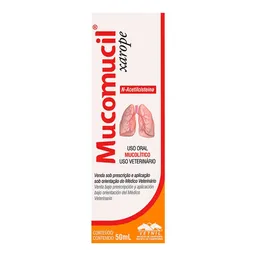 Mucomucil Xarope Vetnil - 50 ml