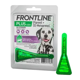 Frontline Plus G - Para Cães De 20 Até 40Kg