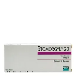 STOMORGYL  20mg - caixa com 10 compr.