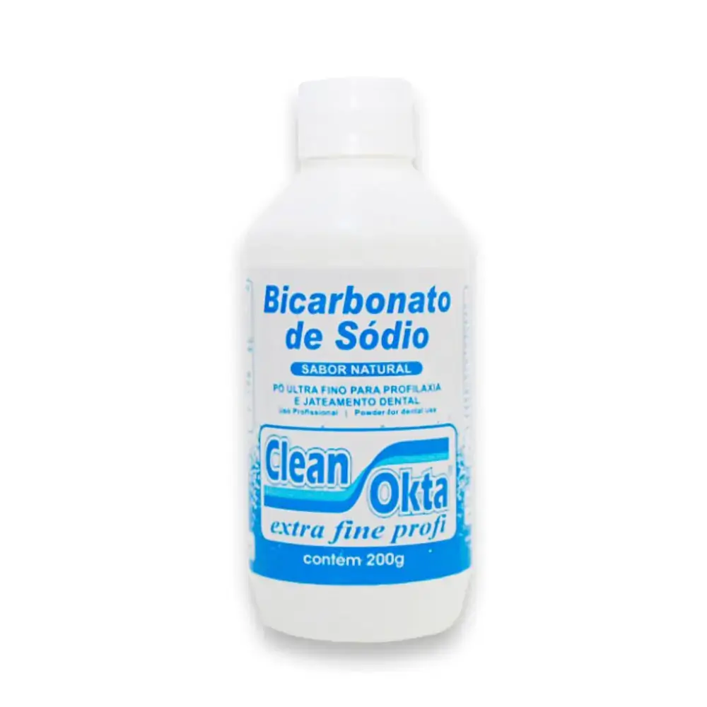 Bicarbonato de Sódio Natural Clean Okta 200g - DCMA
