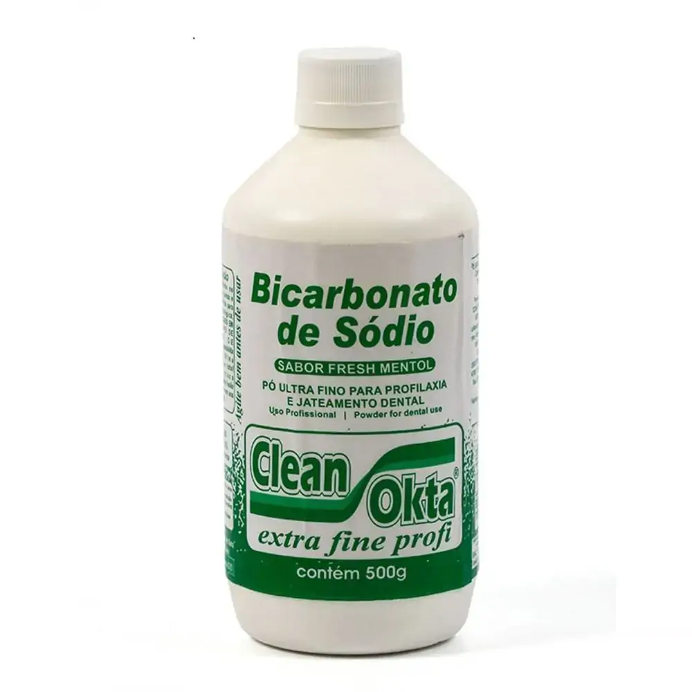 Bicarbonato de Sódio Clean Okta Menta 500g - DCMA