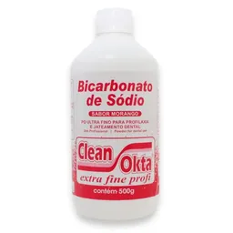 Bicarbonato de Sódio Clean Okta Morango 500g - DCMA