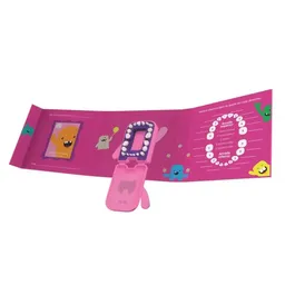 Álbum Dental Premium - Angie Angelus - Rosa (Cód. 26.3935)
