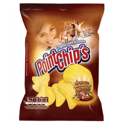 Batata Ondulada sabor Churrasco com 40g - Point Chips