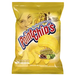 Batata Ondulada sabor Costelinha e Limão com 40g - Point Chips