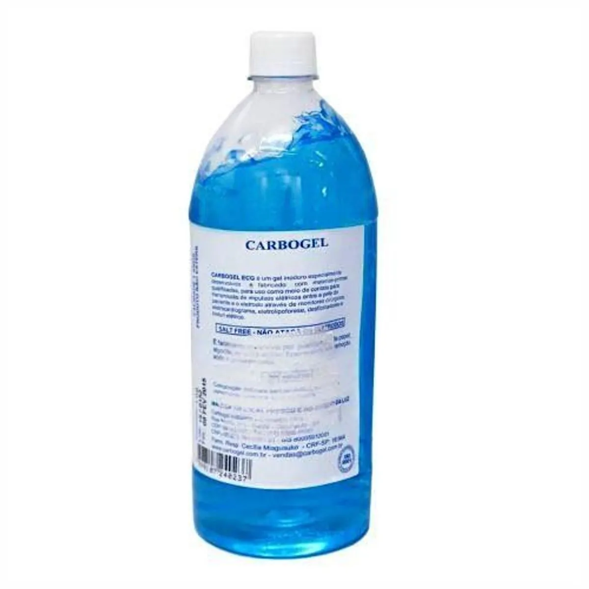 Gel Eletro 1Lt Carbogel Azul