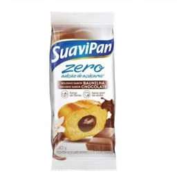Bolinho Zero sabor Baunilha com chocolate com 40g - SuaviPan