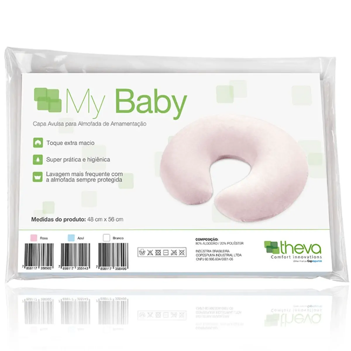 Capa para Almofada para Amamentação My Baby - Copespuma - Azul