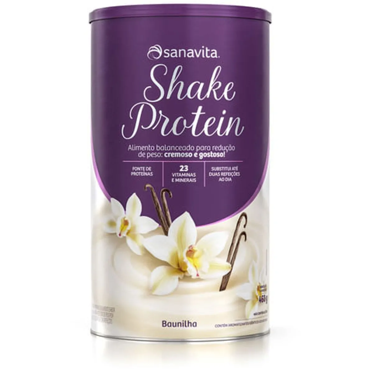 Shake Protein Baunilha 450g Sanavita