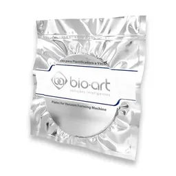 Placa Cristal 0,60mm Pacote com 2 Metalizada Redonda - Bio-Art