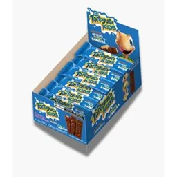 Chocolate sabor ao leite recheado baunilha caixa com 24 unidades de 12g - Tortuguita Kids