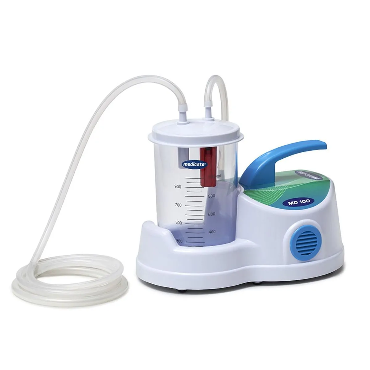 Aspirador Cirúrgico de Secreção - 1 Litro - MD100 - Medicate - Aspirador Cirúrgico De Sangue E Saliv