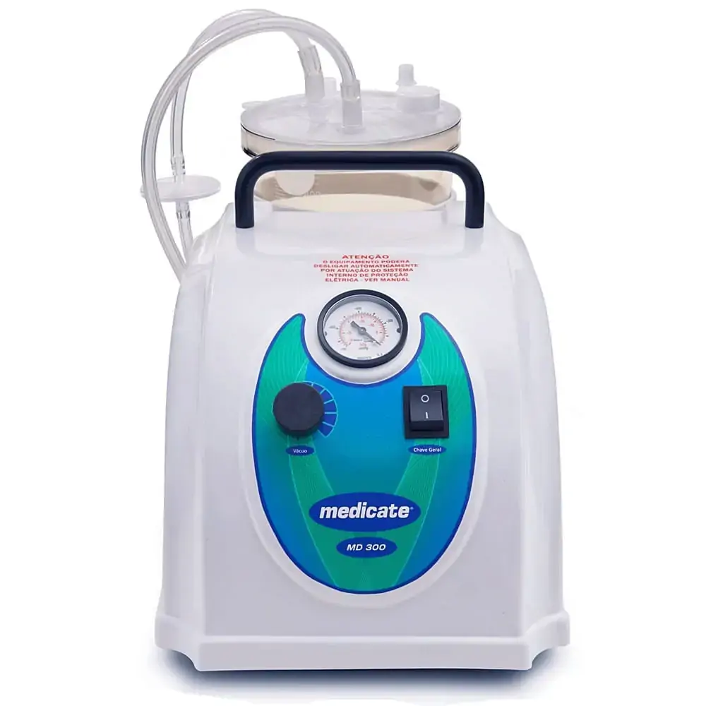 Aspirador Cirúrgico - Bomba Vácuo Aspiradora - Md 300