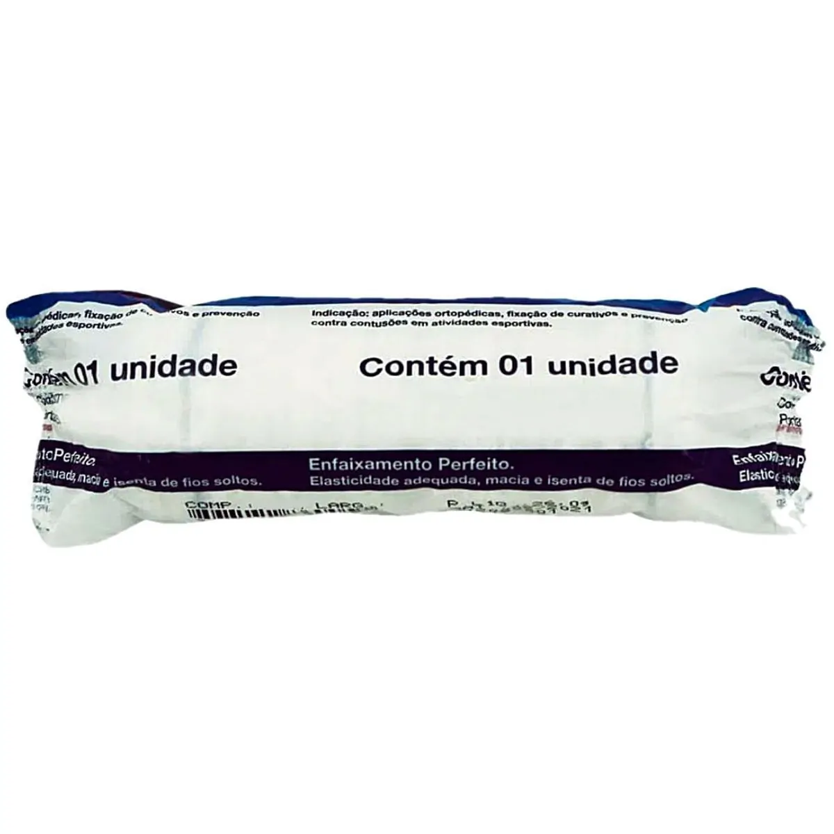 Atadura De Crepom Neve - 10 Cm X 1,8 M - 13 Fios