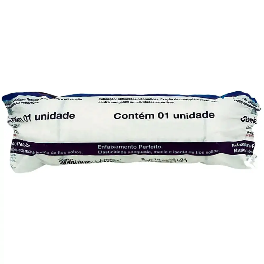 Atadura De Crepom Neve - 15 Cm X 1,8 M - 13 Fios