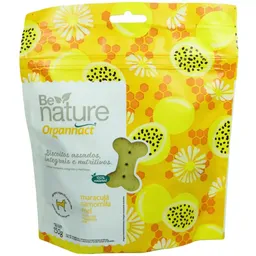 Biscoito Be Nature Para Cães 150g Maracujá Camomila Mel Organnact