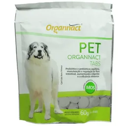 Pet Organnact Tabs 60g Suplemento Para Cães Com 60 Tabs