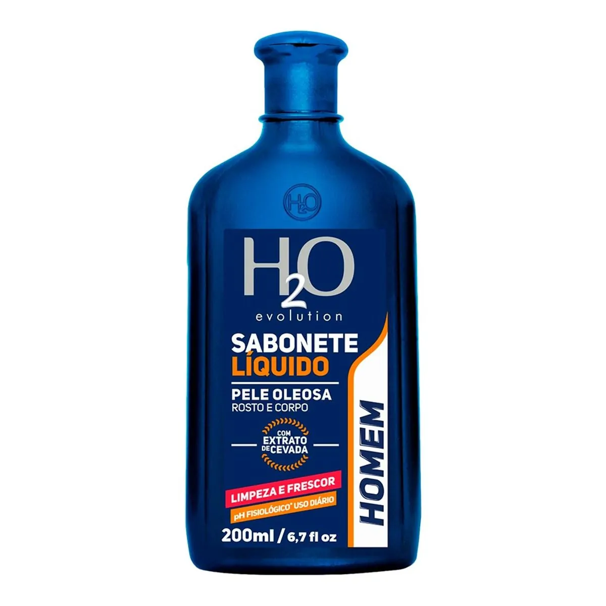 Sabonete Líquido Corpo E Rosto H2o Evolution Homem 200ml