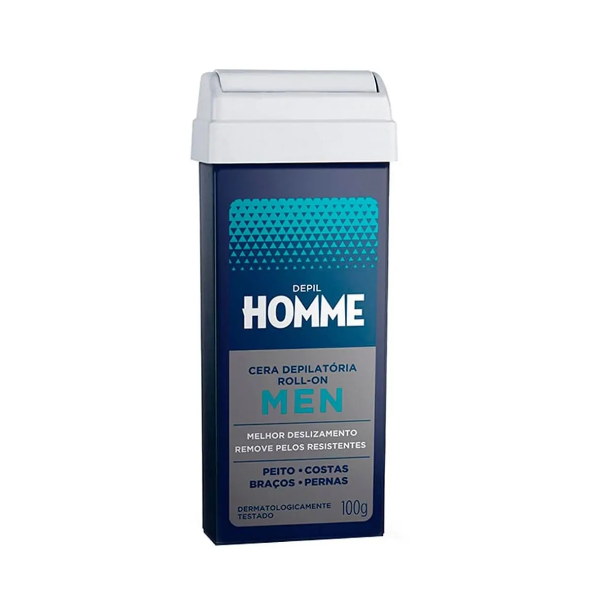 Cera Depilatória Depil Bella Roll-On Homme - 100g