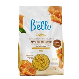 Cera Depilatória Confete Quente Mel Depil Bella 1kg