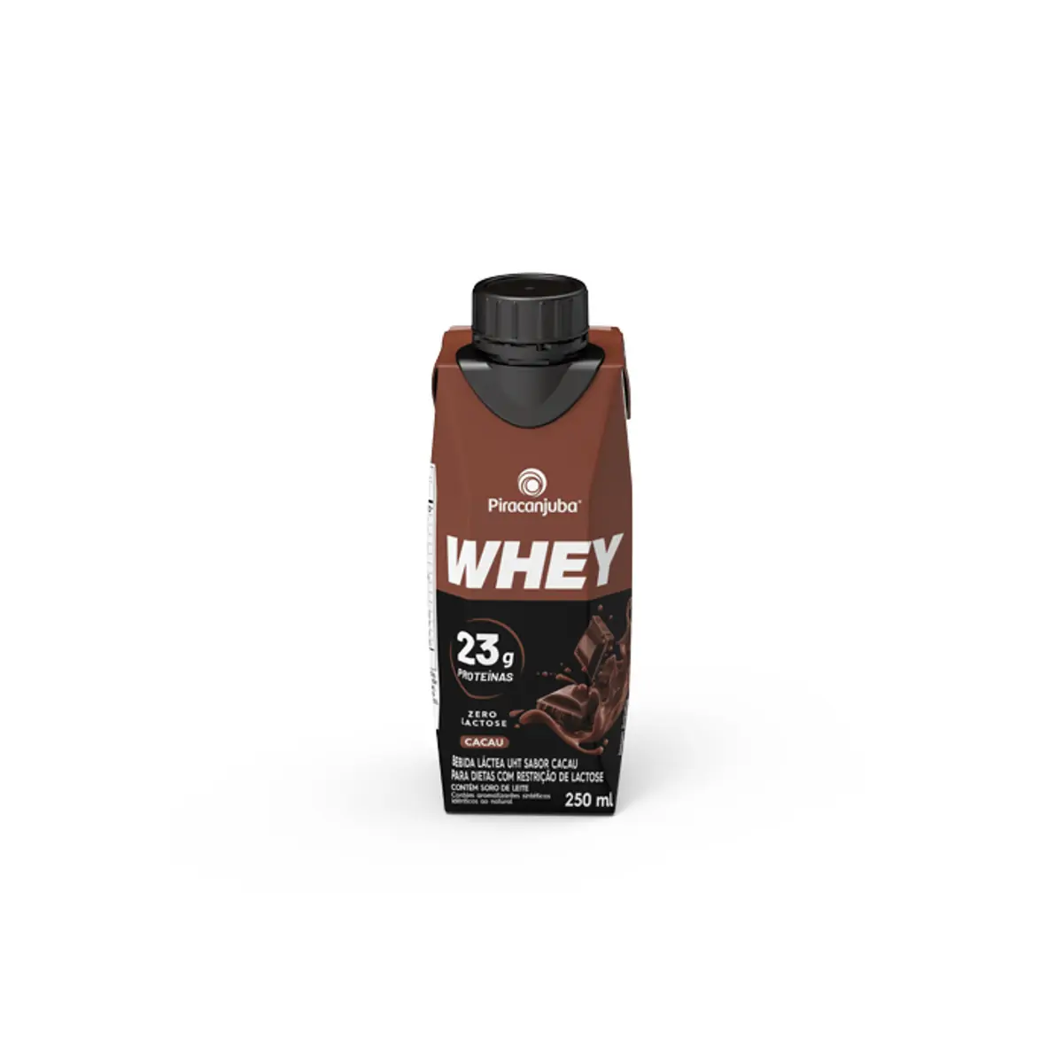 Bebida Láctea Piracanjuba Whey Cacau Zero Lactose 250ml
