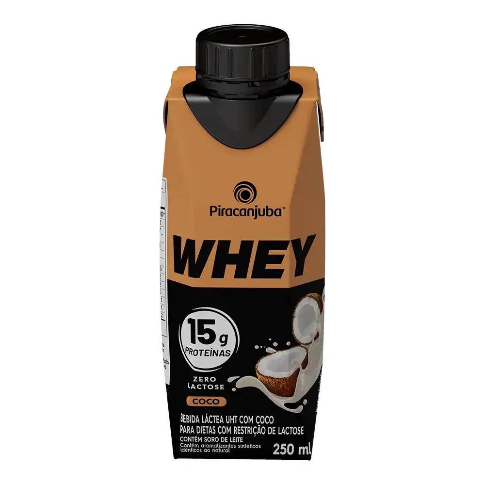 Bebida Láctea Uht Piracanjuba ProForce Coco Zero Lactose 250ml