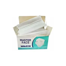 Máscara Descartável Tripla Master Face - Wilcos - 26.9688