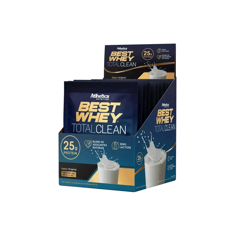 BEST WHEY TOTAL CLEAN ORIGINAL - BEST WHEY TOTAL CLEAN (DISPLAY C/ 15 SACHETS DE 35G) ORIGINAL