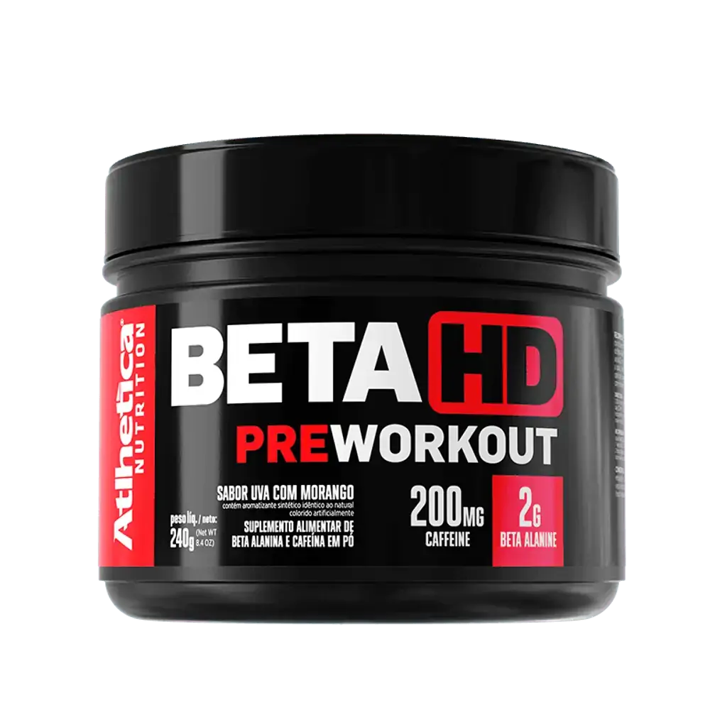 Beta HD Pre Workout Uva com Morango 240g