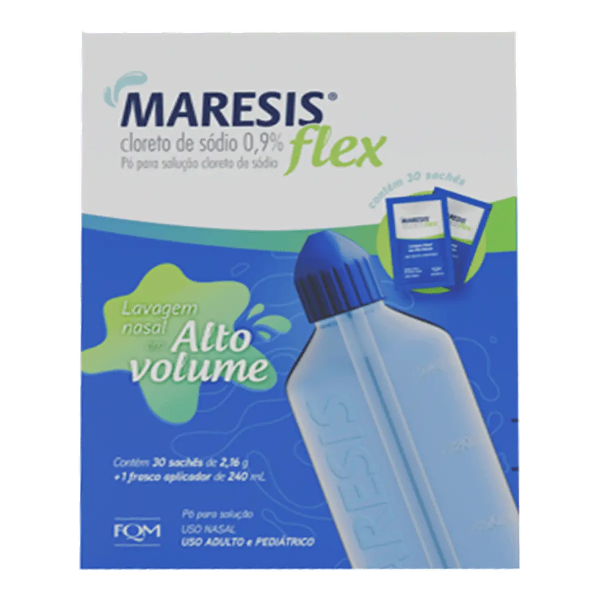 Maresis Flex 30 Sachês de 2,16g + 1 Frasco Aplicador de 240ml