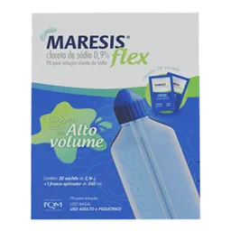 Maresis Flex 30 Sachês de 2,16g + 1 Frasco Aplicador de 240ml